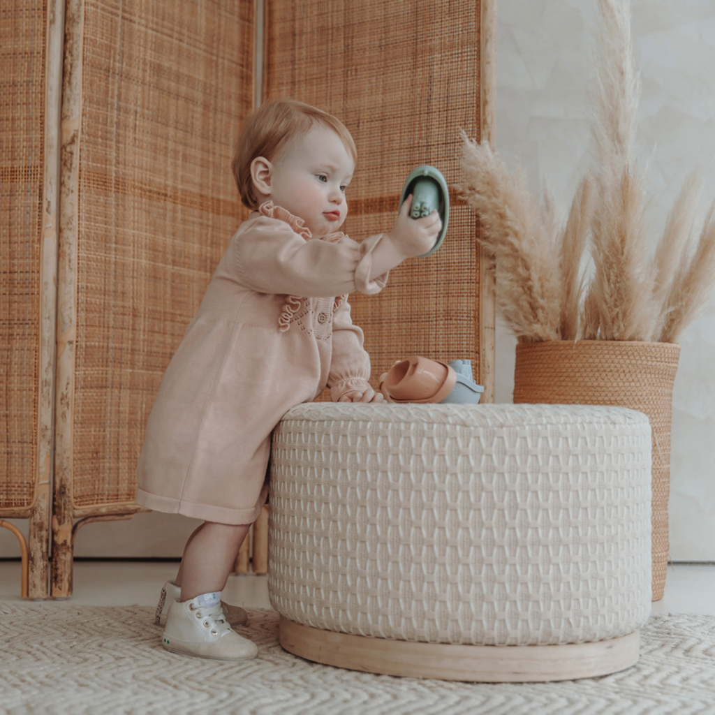 Zukke Zacht Babysneakertjes Meisjes Champagne