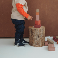 Mika Mellow Hoge Sneakers Jongens Blauw