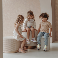 Sanne Spring Lage Sneakers Meisjes Blauw