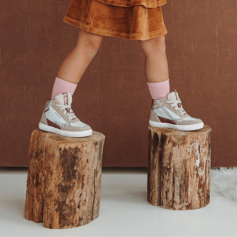 Lola Louw Hoge Sneakers Meisjes Multicolor