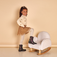 Roos Rodeo Cowboy Boots Meisjes Multicolor