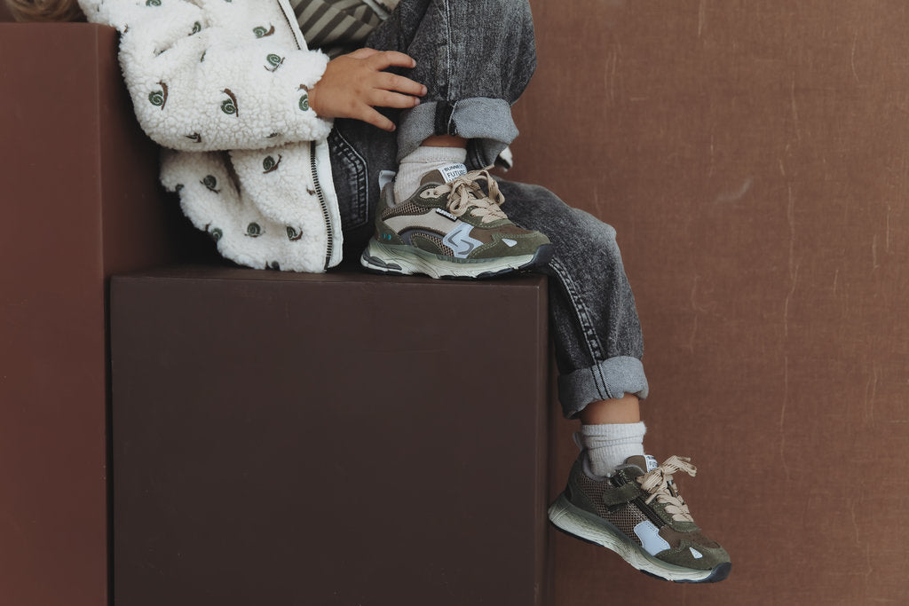 VINCE VALOR Jongens Sneakers Legergroen