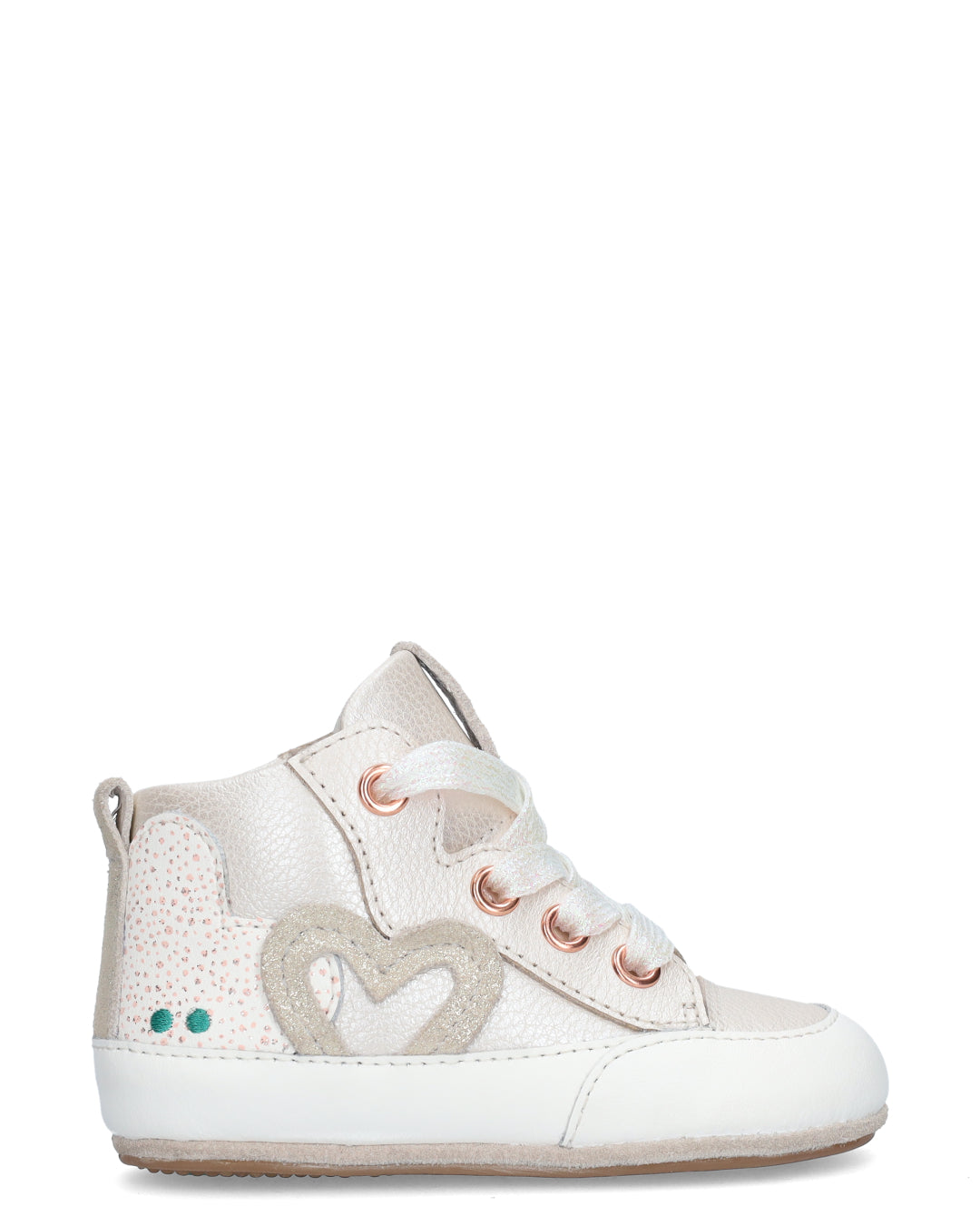 221100D-50 Gepersonaliseerde babyschoentjes  Wit