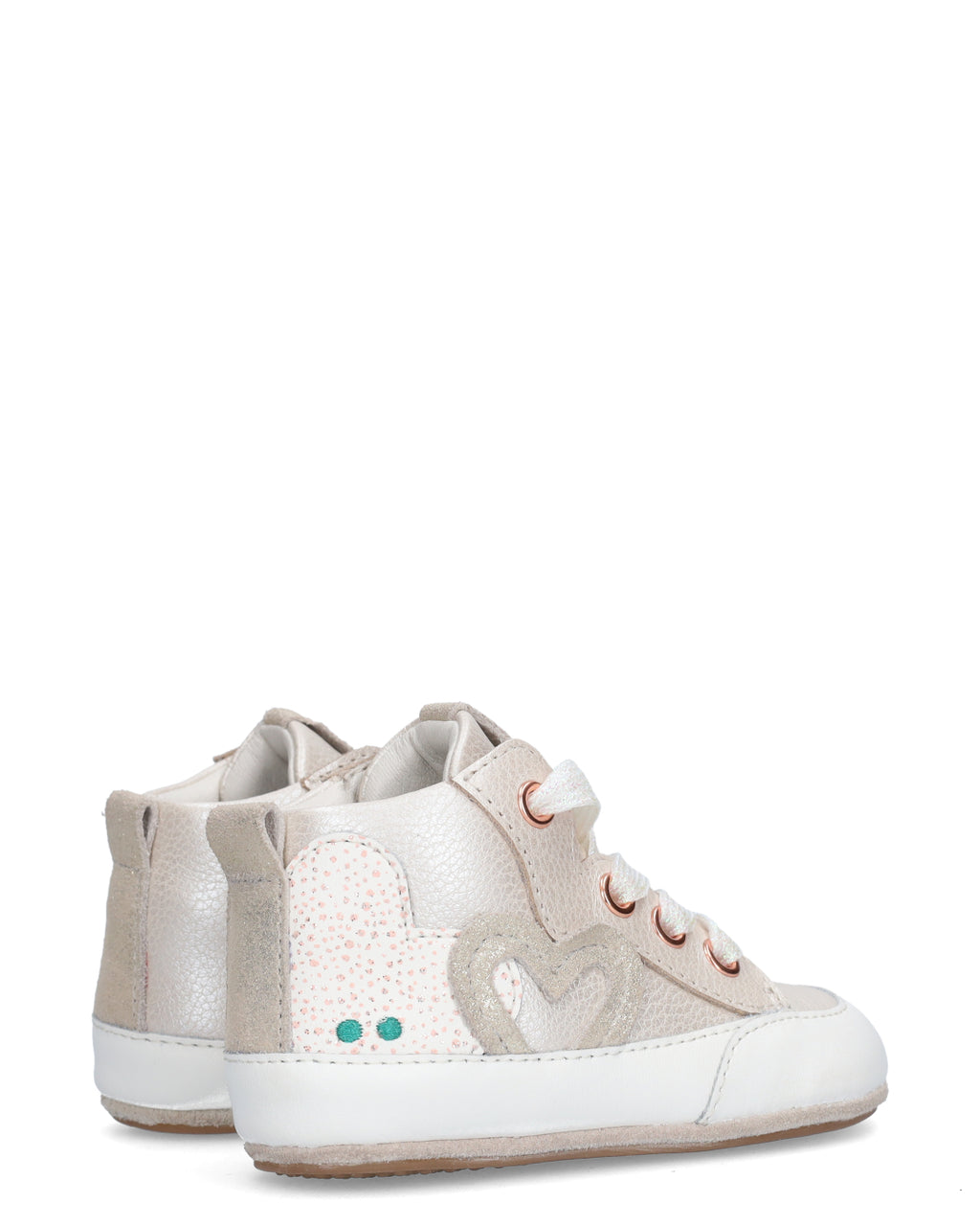 221100D-50 Gepersonaliseerde babyschoentjes  Wit