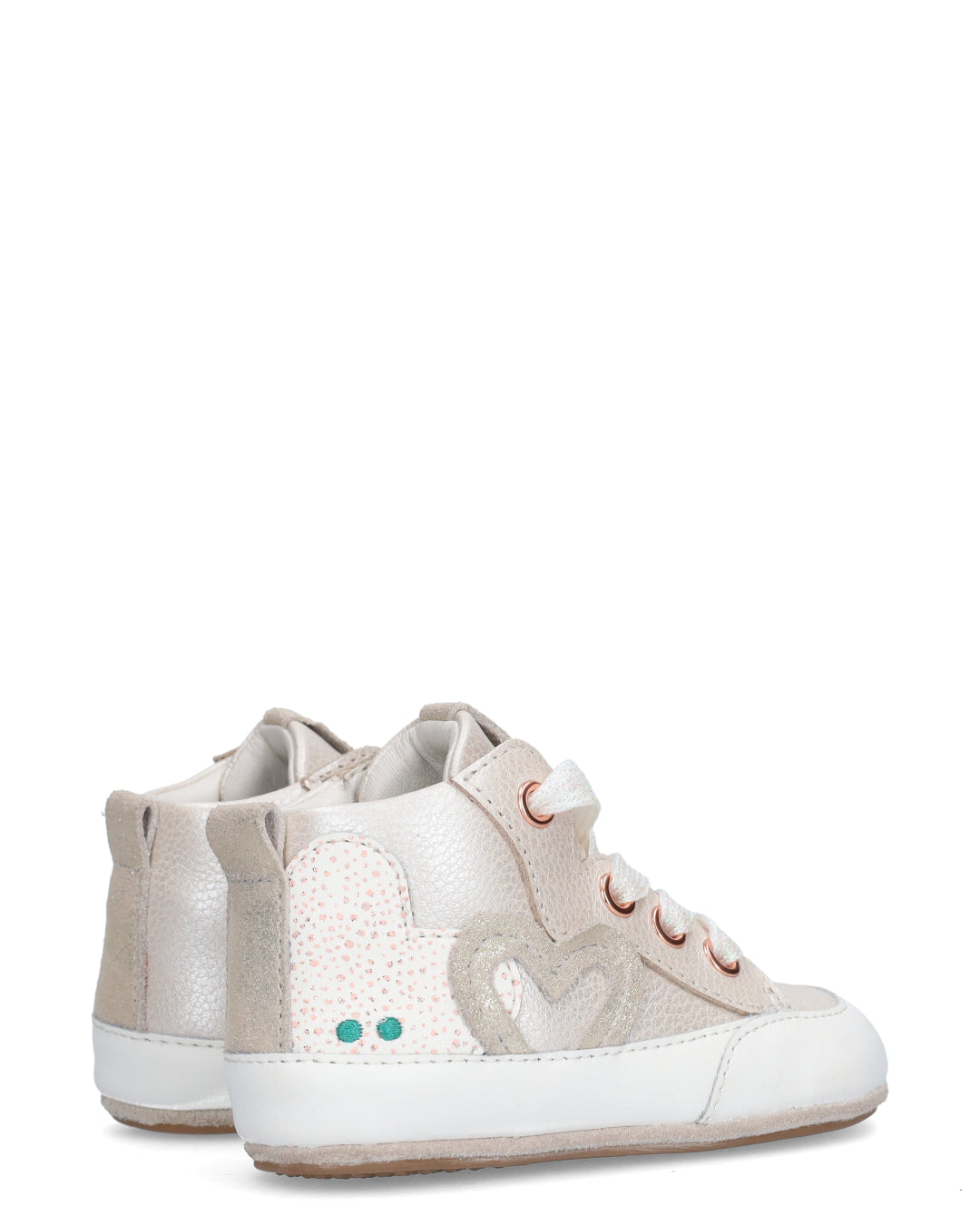 221100D-50 Gepersonaliseerde babyschoentjes  Wit
