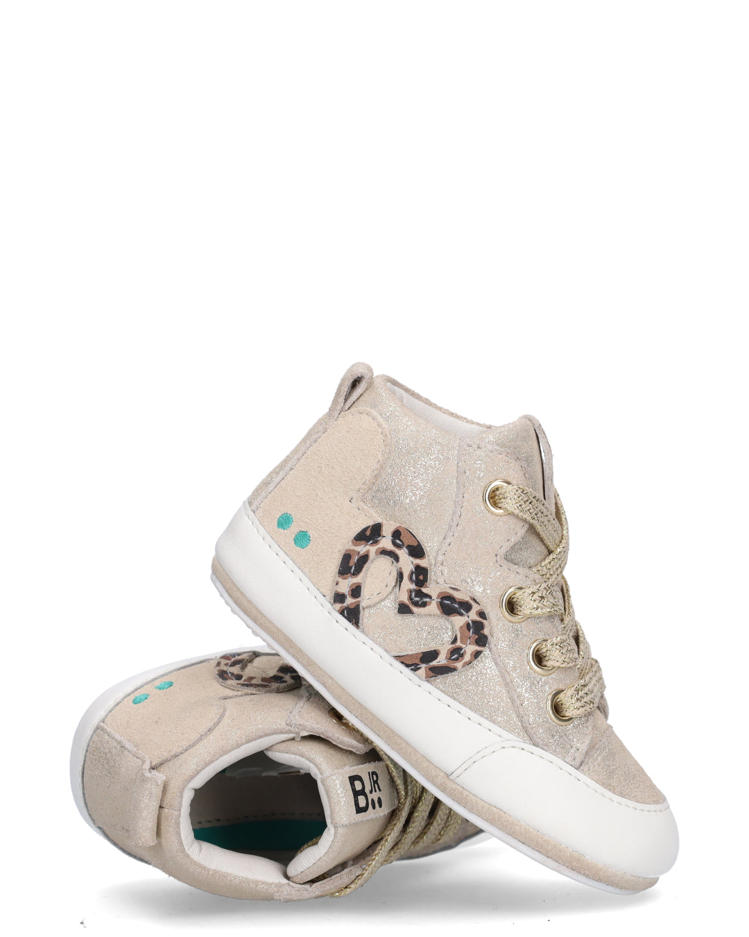 221100D-99 Gepersonaliseerde babyschoentjes  Goud